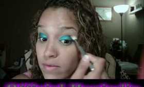 Turquoise, Silver, and Purple