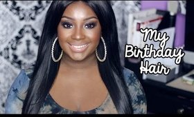 My Birthday Hair | DHC Brazilian Mink Straight Extensions!