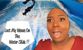 STORTY TIME  LOST MY WIG ON THE WATER SLIDE!!!!!!