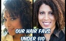 HIGH POROSITY HAIR FAVS UNDER $10  ~Hair Collab w/ CurlyKimmyStar