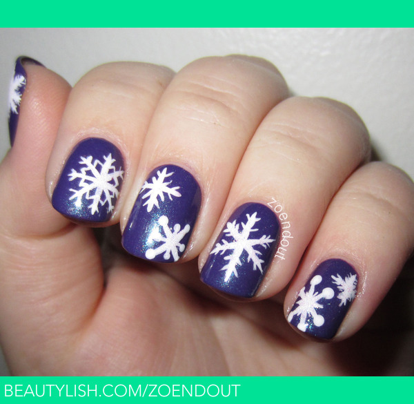 Snowy Flakes | Zoe F.'s (zoendout) Photo | Beautylish