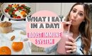 Healthy REALISTIC What I eat in a day!  Boost Immune System