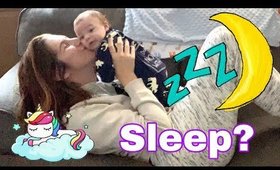 VLOG- Sleeping routine of a 3 month old (what routine!?)