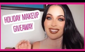 HUGE HOLIDAY MAKEUP GIVEAWAY!NATASHA DENONA, FENTY, MORPHE & MORE!