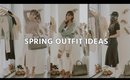 spring outfit ideas | at home lounge lookbook