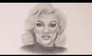 Marilyn Monroe Drawing