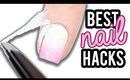 Top 10 Nail Hacks EVERYONE Should Know! | #3