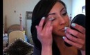 simple & affordable eyes using e.l.f's silver lining quad!!