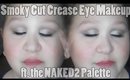 Smokey Cut Crease Eye Makeup feat. NAKED2 Palette