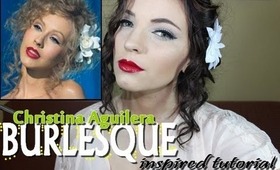 Christina Aguilera "Burlesque" Inspired Makeup Tutorial | kayybabyy93x