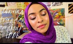 Quick & simple everyday summer makeup for work/university | Reem GRWM