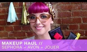 Makeup Haul (Jouer + Avon + Sephora)