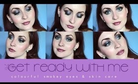 Get Ready With Me: Colourful Smokey Eyes