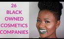 Black Owned Cosmetics Companies To Support PART 1