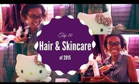 Top 10 Hair & Skincare products of 2015 ♡