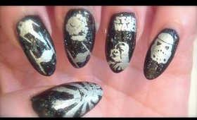Star Wars Nails with MJ XLII Stamping Plate