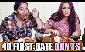 10 THINGS YOU SHOULDN'T DO ON A FIRST DATE! | Lovoo AD