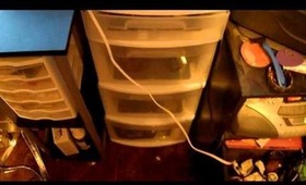 How I organize my Makeup.