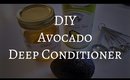 DIY Avocado Deep Conditioner