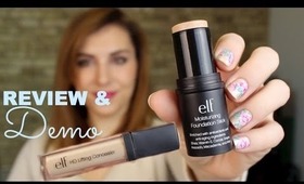 Review: ELF Moisturizing Foundation Stick & HD Lifting Concealer