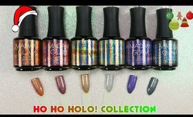 OMG Gorgeous Madam Glam HO HO HOLO Collection | Review and Swatches