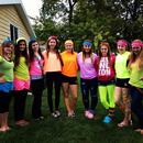 Neon out for the football game