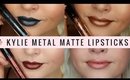 Kylie Metal Matte Lipsticks | I TRIED THEM ALL: REVIEW + DEMO