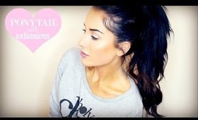 Ponytail with Extensions | How-To ♡