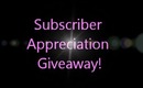 CLOSED - Subscriber Appreciation Giveaway - Sponsored by BPS