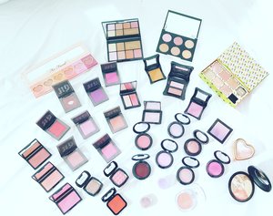 my blush collection!
