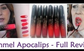 Rimmel Apocalips Review Swatches & Time Test