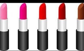 top 5 lipstick collab with aoifes makeup