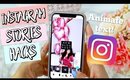 Instagram Stories Hacks | I'M SHARING MY SECRETS! | Belinda Selene