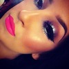 just love her highlight, blush and foundation combo