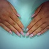Glitter Almond nails 💅