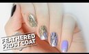 Feathered Frost Coat Nail Art Design | The Huntsman: Winter's War