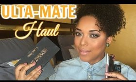 ULTA - Mate HAUL + Makeup Review | Maybelline, ELF , Essence | NaturallyCurlyQ