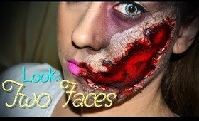 ✿ HALLOWEEN LOOK SERIES '13 (2): Two Faces (Colaboración con Alpel.es) ✿