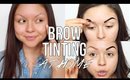 How to: Brow Tinting at Home | @Gabybaggg