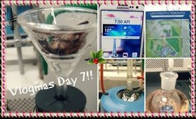 Organic Chemistry Lab Drama! | Vlogmas Day 7 Paris