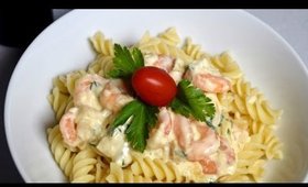 Creamy Shrimp Sauce Pasta Recipe