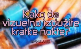 Kako da vizuelno izdužite kratke nokte? | bydanijela.com