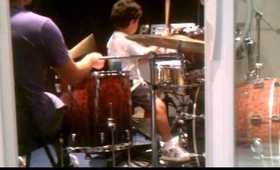 My Little Drummer Boy: Drum practice