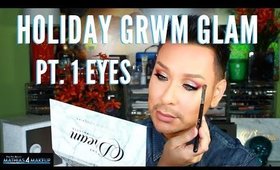 GRWM Winter & Holiday Glam Eyes Step by Step Tutorial - mathias4makeup