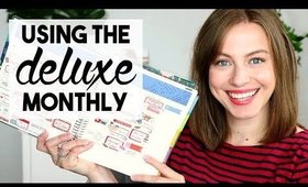 How I Use the Deluxe Monthly Planner as My Main Planner