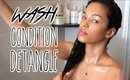 [Basic Weekly Routine] Wash, Condition, & Detangle Curly Hair