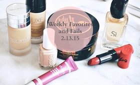 Weekly Favorites & Fails 2.13.15 Prescriptives, Rimmel London, Essie, Glo Minerals, & MORE!