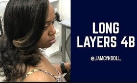 THE perfect layers on long hair! BODY CURLS!!!! Follow me on instagram @_iamcyndoll_