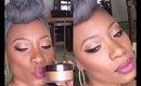 Full face talk through makeup tutorial featuring Laura Mercier TLSP in Medium Deep