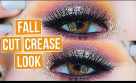 Fall Cut Crease Makeup Tutorial 2016 | Naturallybellexo